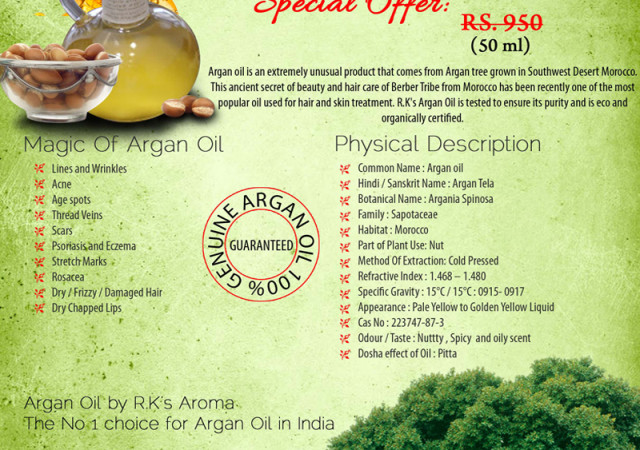 R.K Aroma Argon Oil